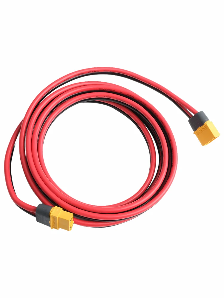 For XT60 to For XT60 Extension Cable for Power Station Solar Panel Connections Compatible with For RC Battery Models