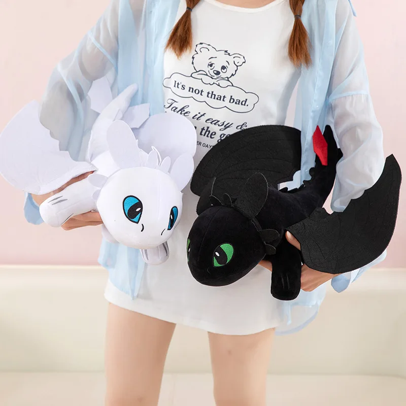 How to Train Your Dragon Night Fury anime style car roof ornament doll, creative and personalized shaped pillow festival gift view 2