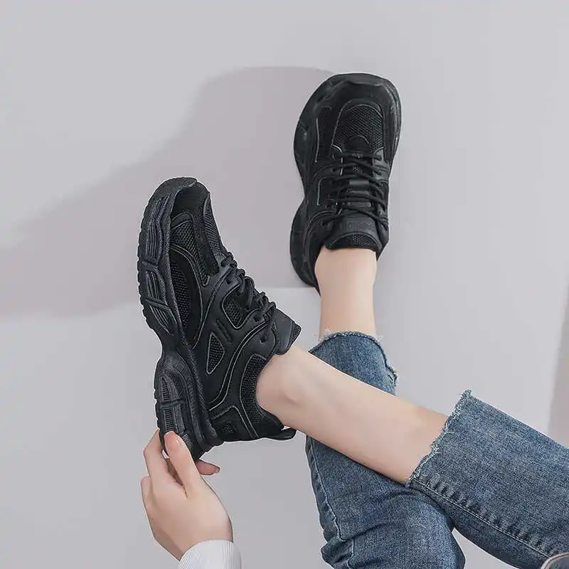 

Нескользящая обувь 39, женские брендовые лоферы, женские брендовые женские кроссовки, осенние спортивные кроссовки, широкая обувь