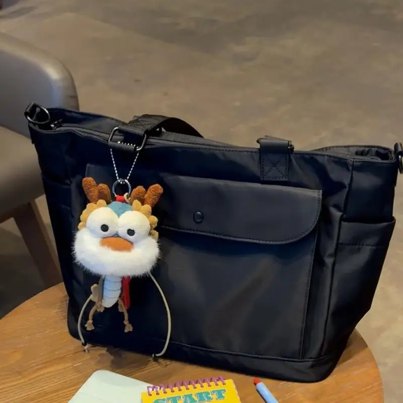 LLavero de animales de peluche de dragón, colgante de juguete, Año Nuevo Chino, 2024