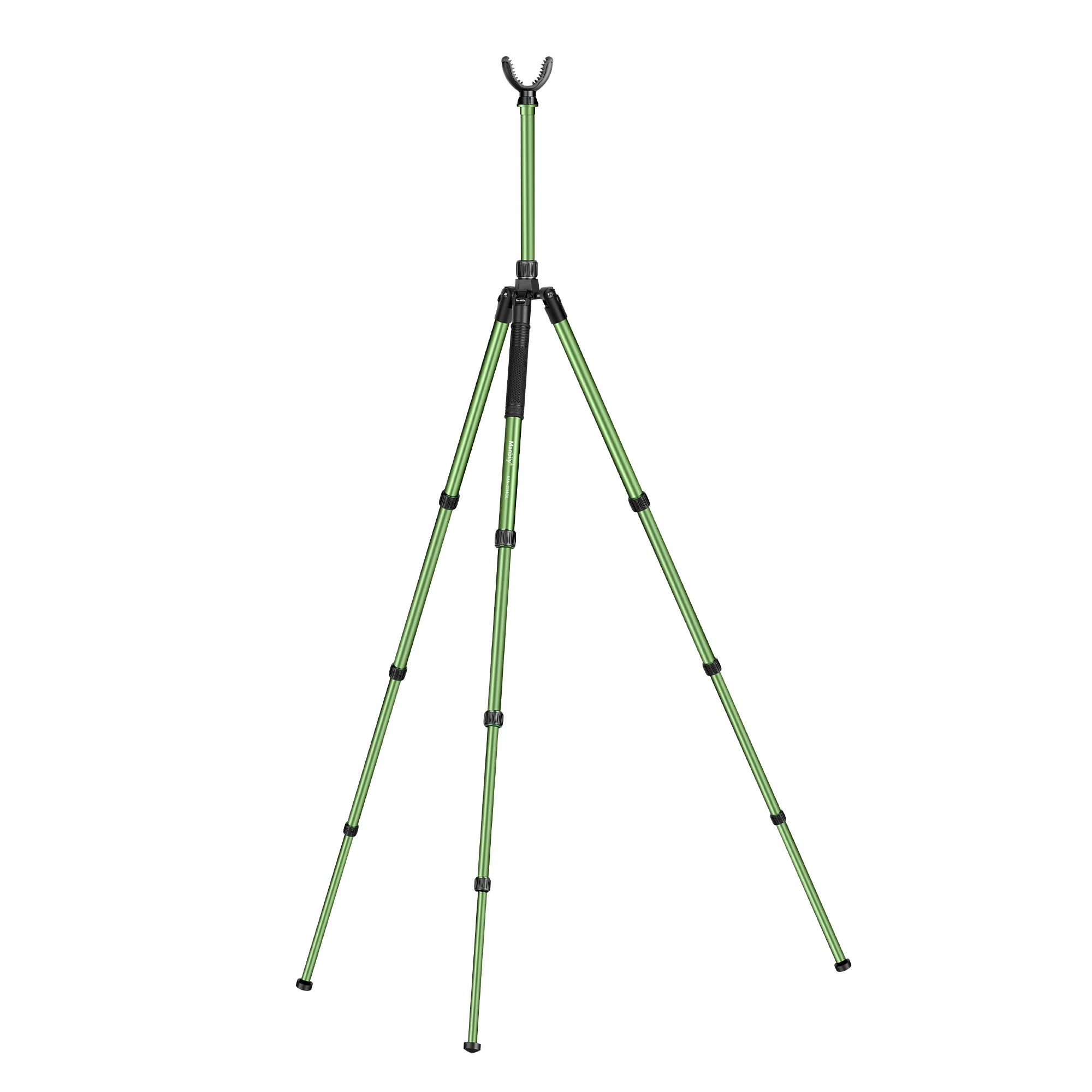 73 Inches Adjustable Aluminum Hunting Tripod Stick Tripod Rest With U Shaped Yoke