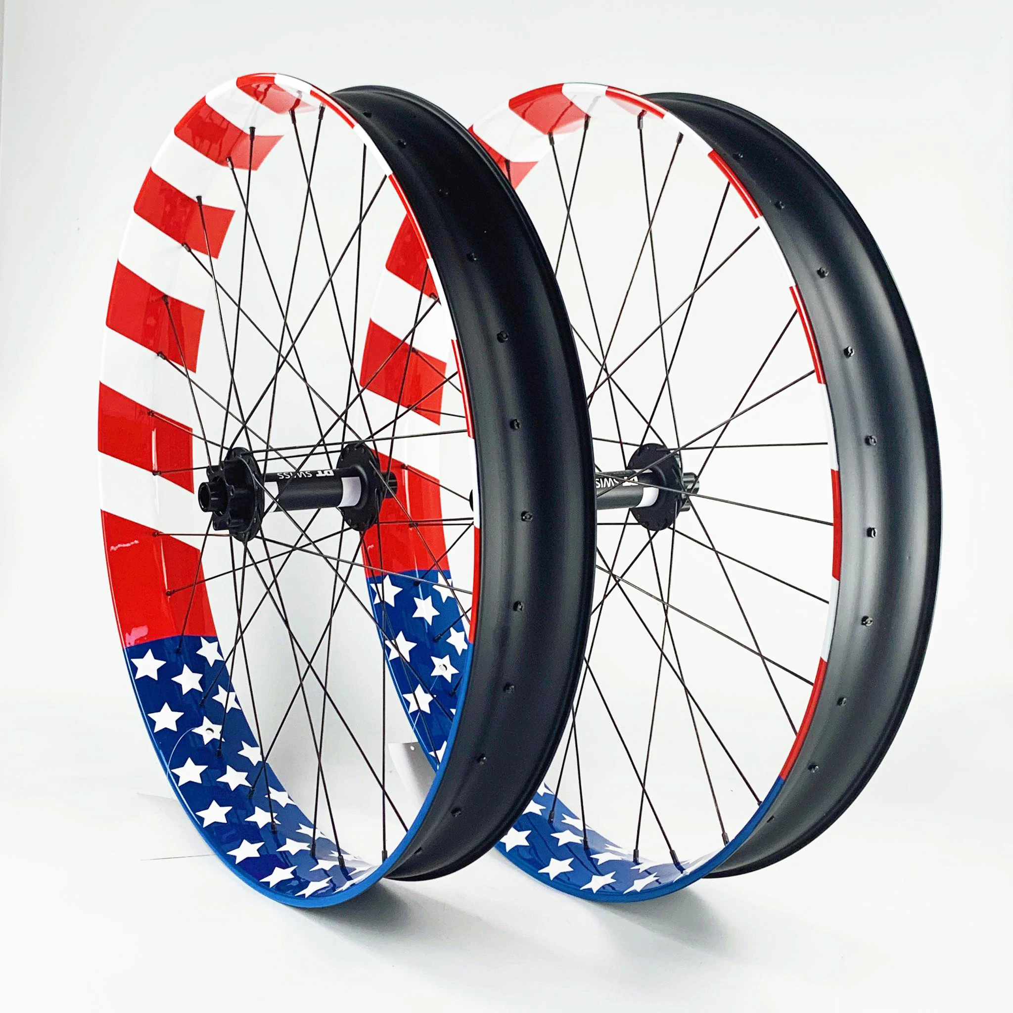 85mm Carbon Bicycle Wheel Set 26'' Fat Bike with Fat Tyre and Disc Brake System