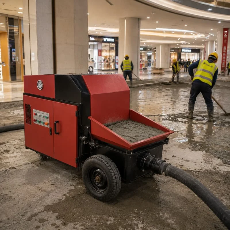 Concrete Pump Machine Portable Hydraulic System with Customized Configuration for Building Project Delivery