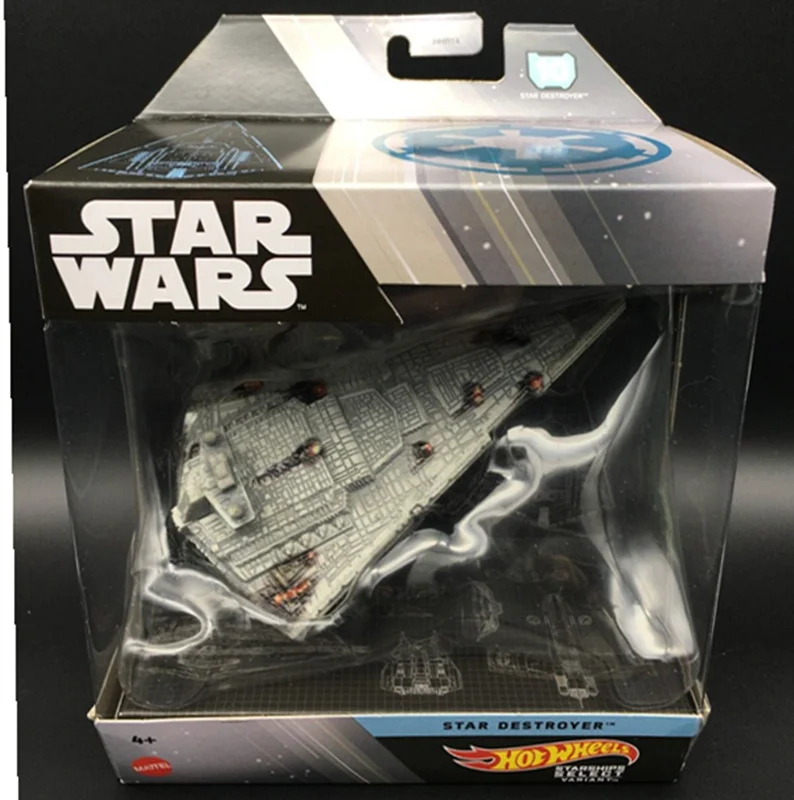 Hot Wheels 1:64 Force Awakens metal toy ship Imperial Shuttle Star Destroyer ATST ATST Metal model Rebel combat frigate