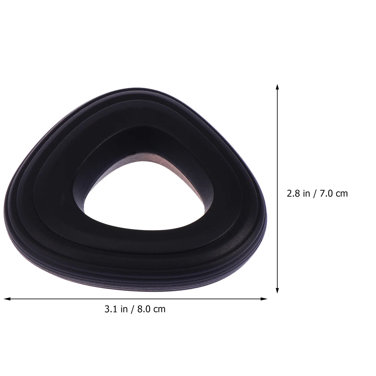 1 قطعة 60 جنيه قبضة اليد تقوية حلقة سوداء سيليكون فنجر التمارين للمعصم الساعد التدريب إعادة تأهيل الصالة الرياضية اللياقة البدنية أداة