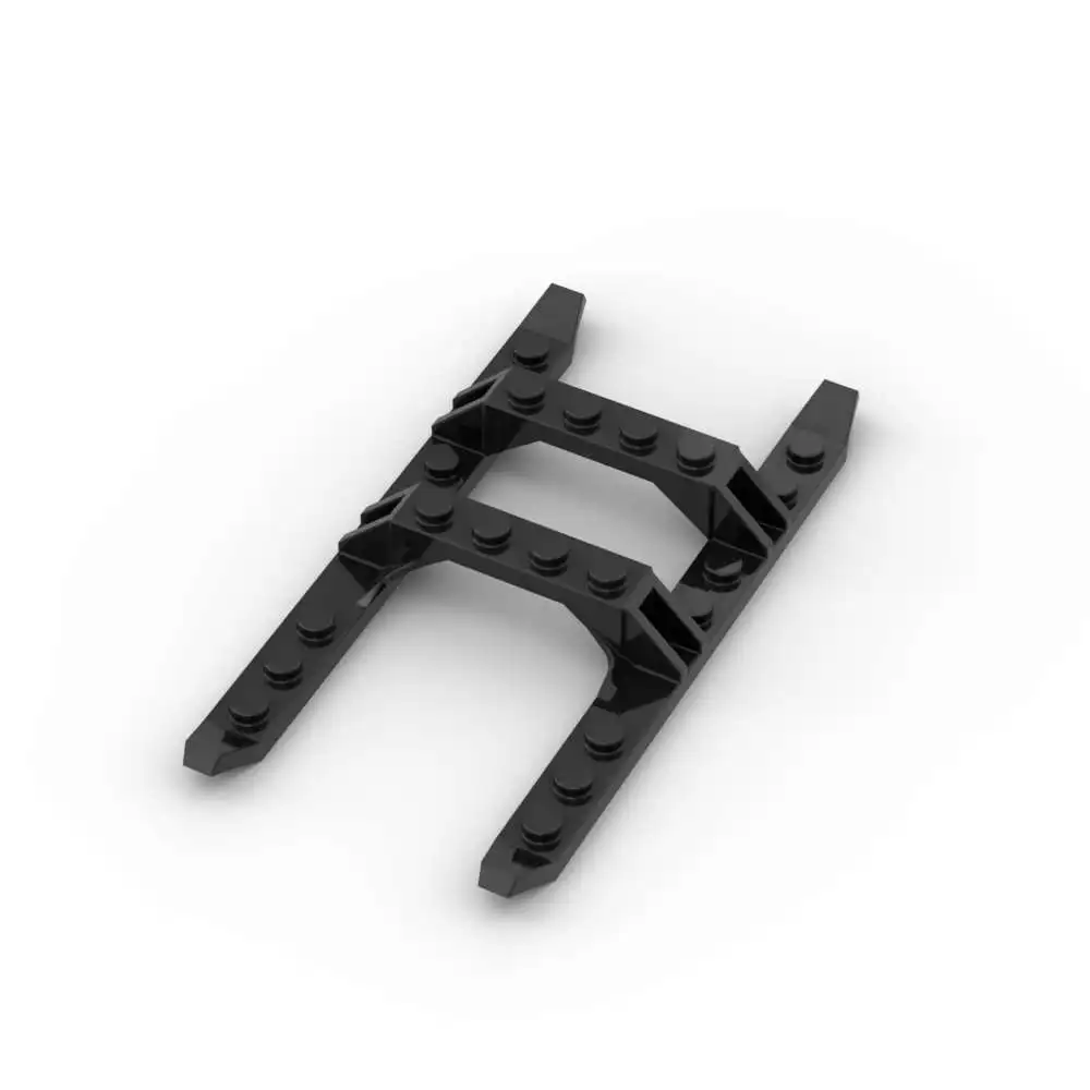 MOC 1PCS 30248 Helicopter Sled Rails 12x6 Building Blocks Bracket Support Compatible Brick Particle Toys Adults Birthday Gifts