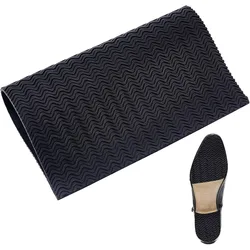 Shoe Sole Repair Rubber Soling Sheet, 3mm Thick Non-Slip Rubber Shoes Bottom Repairing Material Shoe Pads Heel Replacement