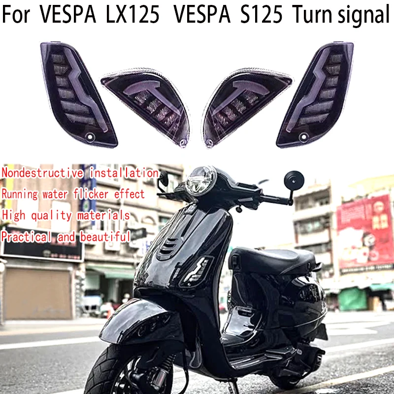 

For VESPA LX125 Turn signal Vespa S125 Front and rear steering indicator light New style in 2025 Turn signal lamp