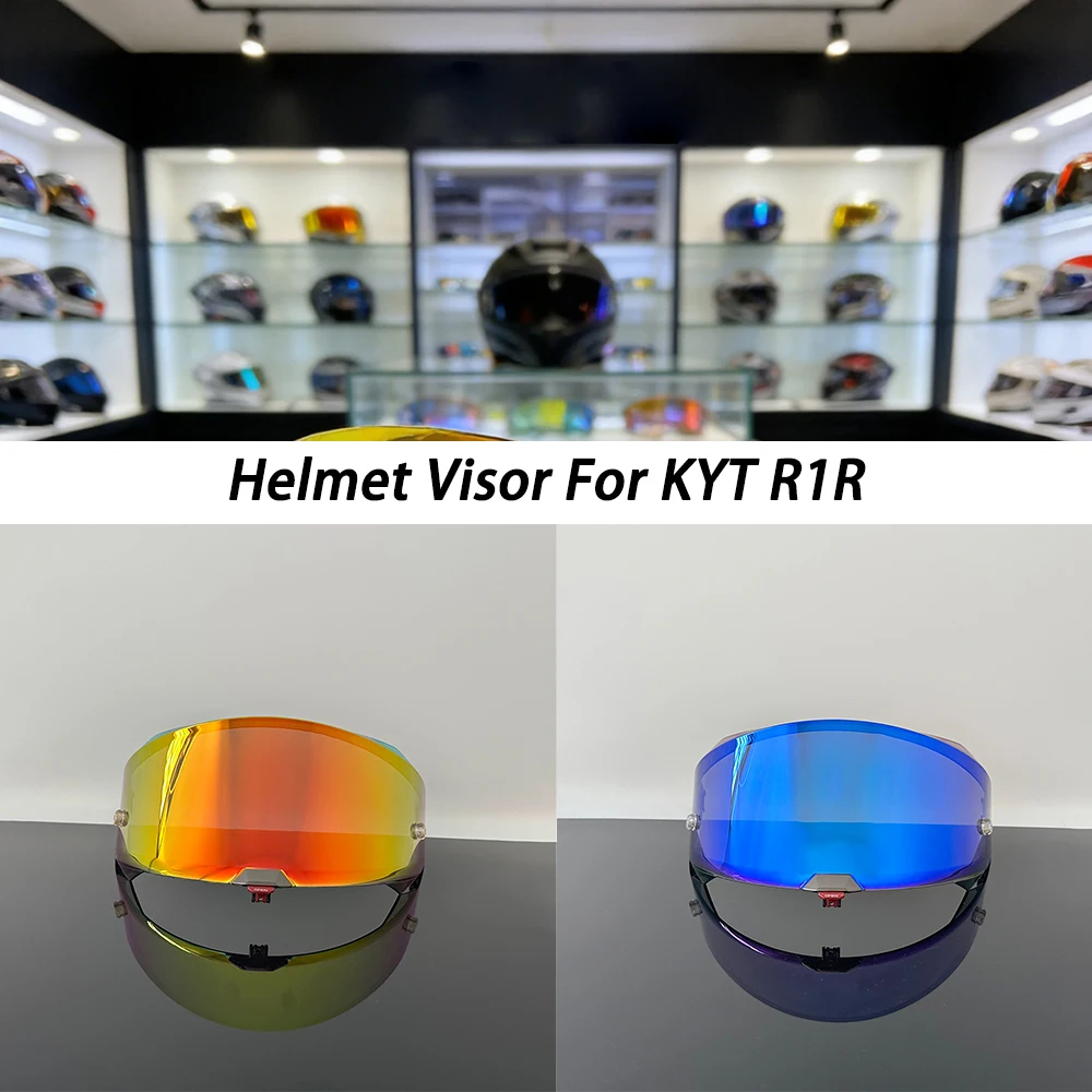 Motorcycle Helmet Visor Replacement Original Face Shield For KYT R1R Helmet Lens