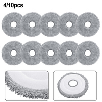 10/4PCS Reusable Mopping Pad Fine Line Cloth Cleaning Pad For Dreame For Bot L20-Ultra/L20-Ultra X20 Pro Vacuum Cleaner Parts