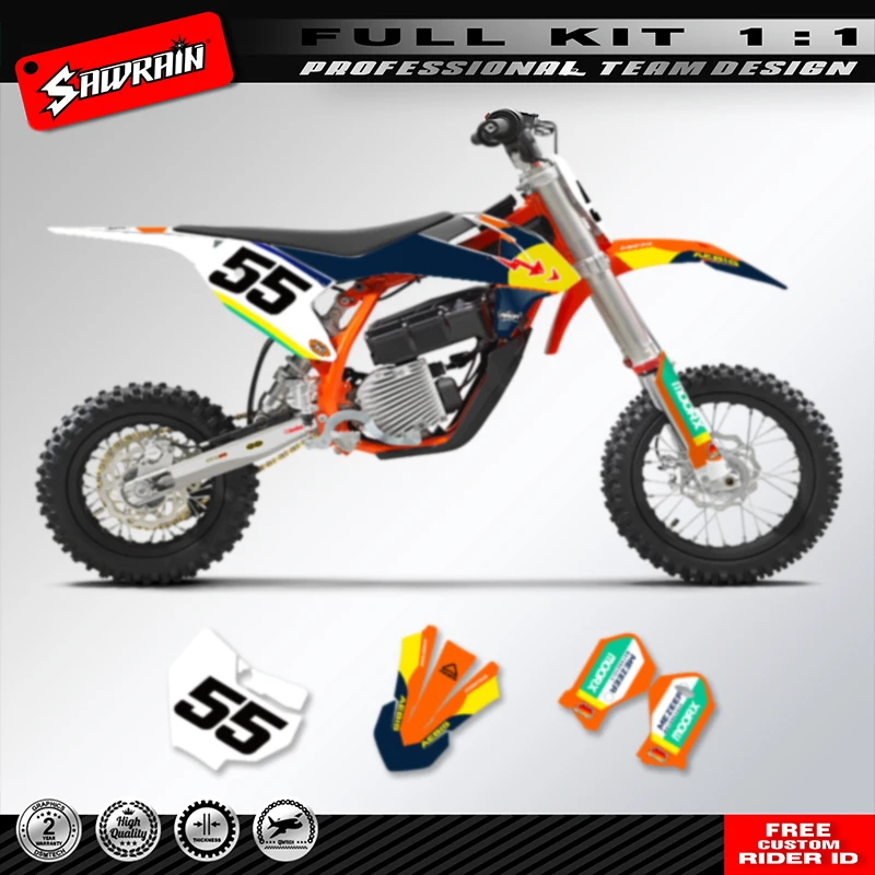 

Sawrain For KTM SX50 2016 2017 2018 2019 2020 2021 Custom Team Motorcycle Graphics Decals Stickers Kits