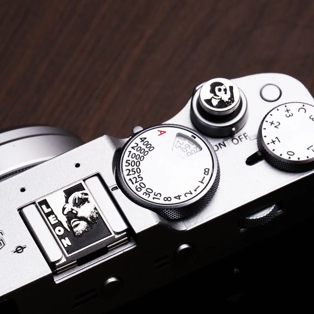 Camera Shutter Release Button Camera Hot Shoe Cover For Lumix S9 Leica Q2 Q3 Nikon Z8 ZF Z52 Fujifilm XT5 X100VI XM5 GFX100RF view 2