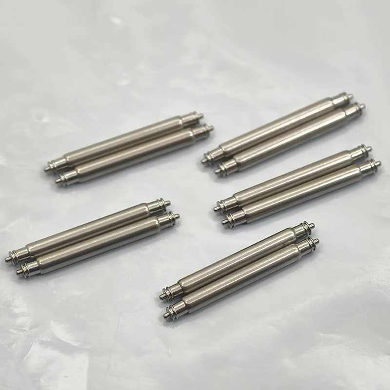 

2/4/10PCS Fat Spring Bars 16/18/19/20/22/24/26mm Strap Link Pins Fit SKX007 Tuna 6105 Watch Band Dia 2.0/2.5mm Spring Bars