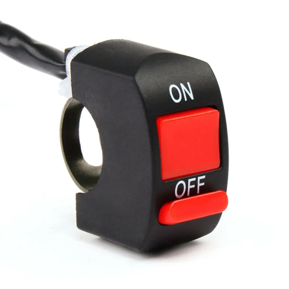 ATV Motorcycle Switch Black Lightweight Switch For Normal & Hazard Lights 55cm Compact Headlight Controller High Quality New SUV