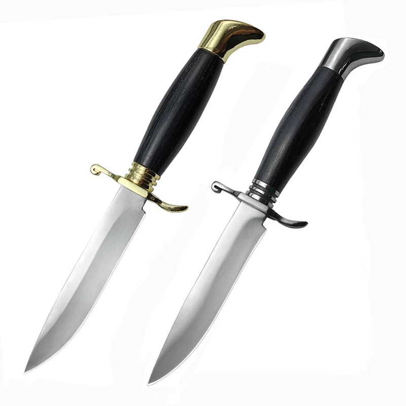 Set di coltelli artigianali in edizione limitata, 2 pezzi, lama in acciaio inossidabile di alta qualità, manico in legno massello, set di posate da collezione di pregio, regalo ideale per gli