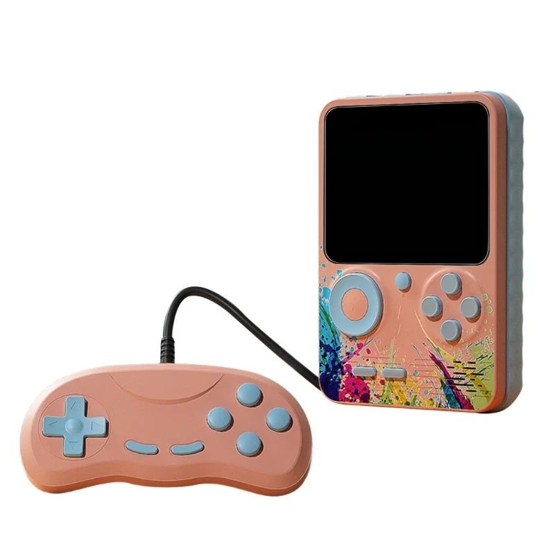 in 1 Retro Game Console Handheld Gamepad for Kids Adults Support Connecting to with 1000mAH Rechargeable Battery