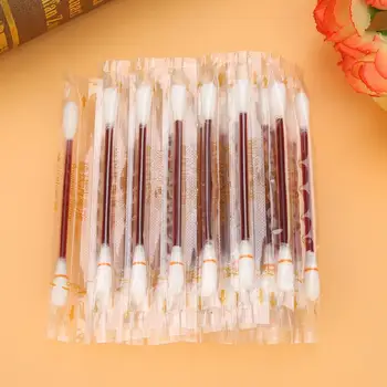 100 Stuks Wegwerp Jodium Wattenstaafje Onafhankelijke Verpakking Iodofor Wattenstaafjes Stokken Voor Volwassen Kinderen Baby Buiten Thuis Dagelijks