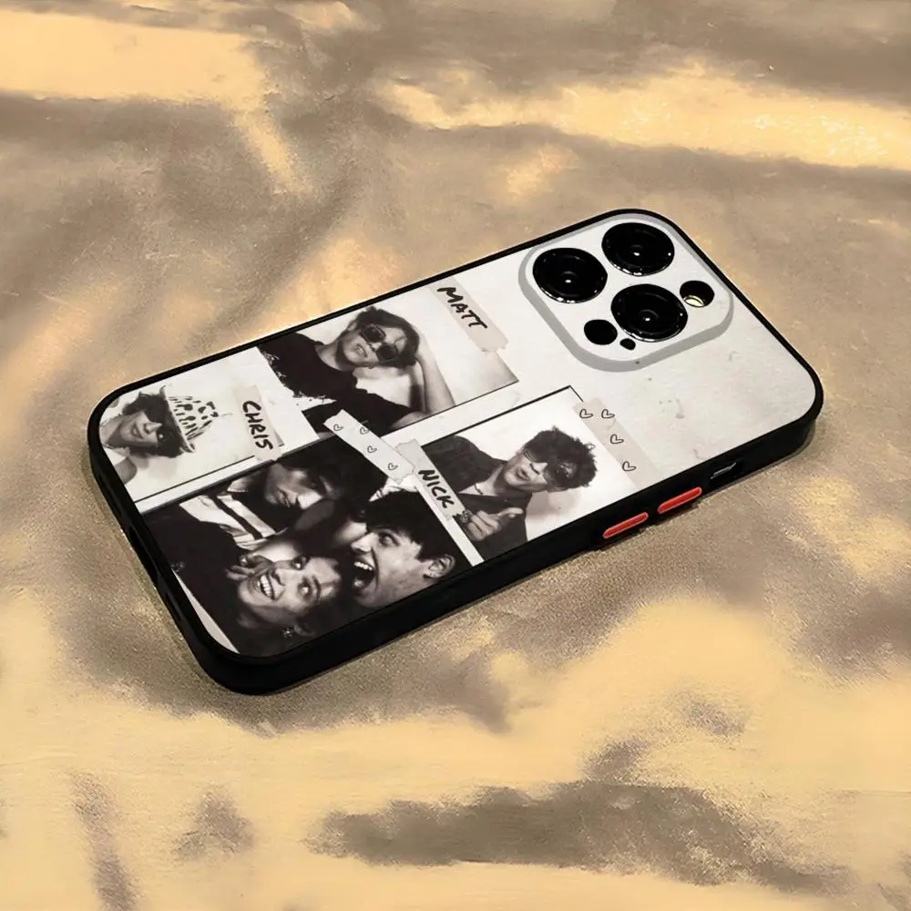 

Sturniolo Triplets Phone Case for iPhone 13 14 16 15ProMax 11 12 Pro Max Mini Plus SE2020 XSMax Matte Black Cover