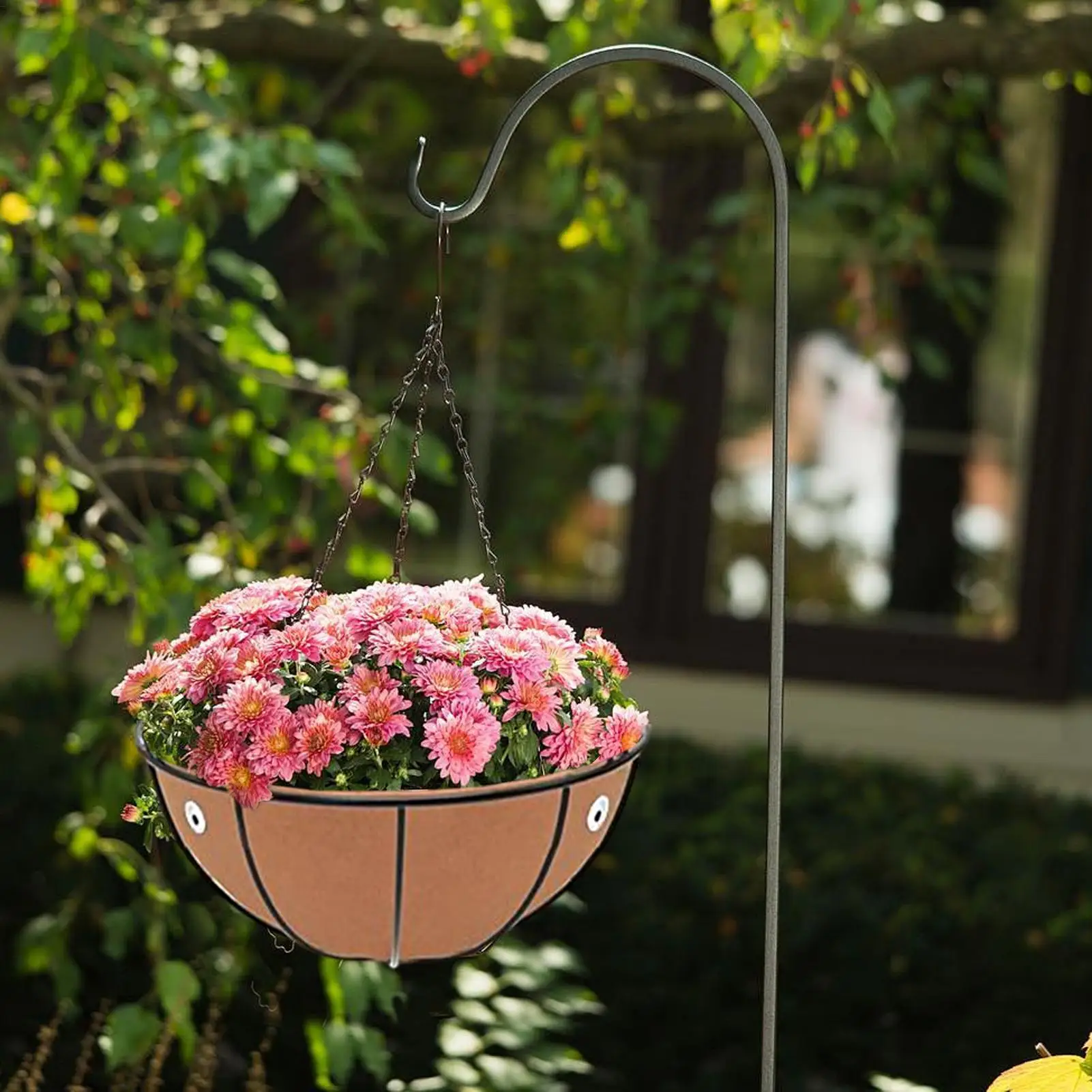 

Planter Liners 3 Pieces Growing Felt Mat Breathable Round Basket Liners For Window Garden Flower Bed Reptiles Orchid Staghorn