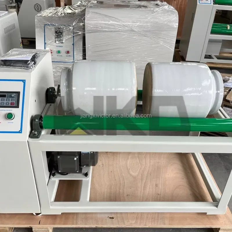 i Lab Rolling Ball Mill Dry Grinding or Wet Small Roll Jar Mill Ore Mill Sample Pulverizer for Powder Making
