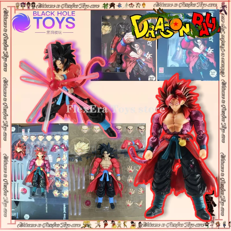 

Black Hole Son Goku Figure Dragon Ball Super Saiyan 4 Son Goku Time Jumper Brute Evolution Anime Action Figures Model Gifts Toys