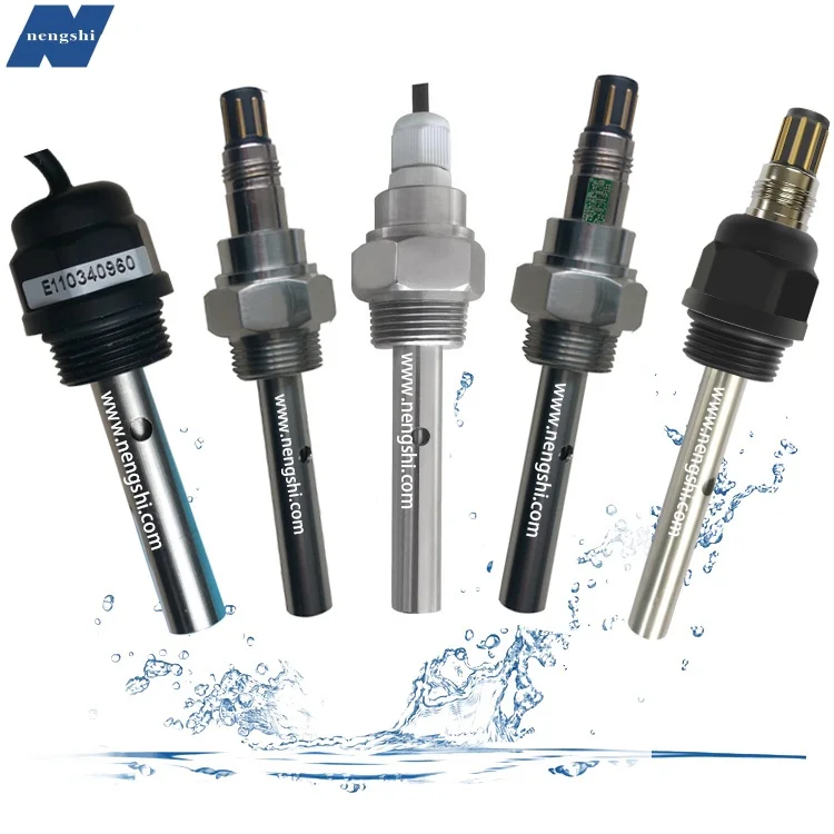 

IP68 Waterproof Conductivity Ec Tds Probe Industrial Anticorrsion 316l Electric Ec Electrode Conductivity Sensor