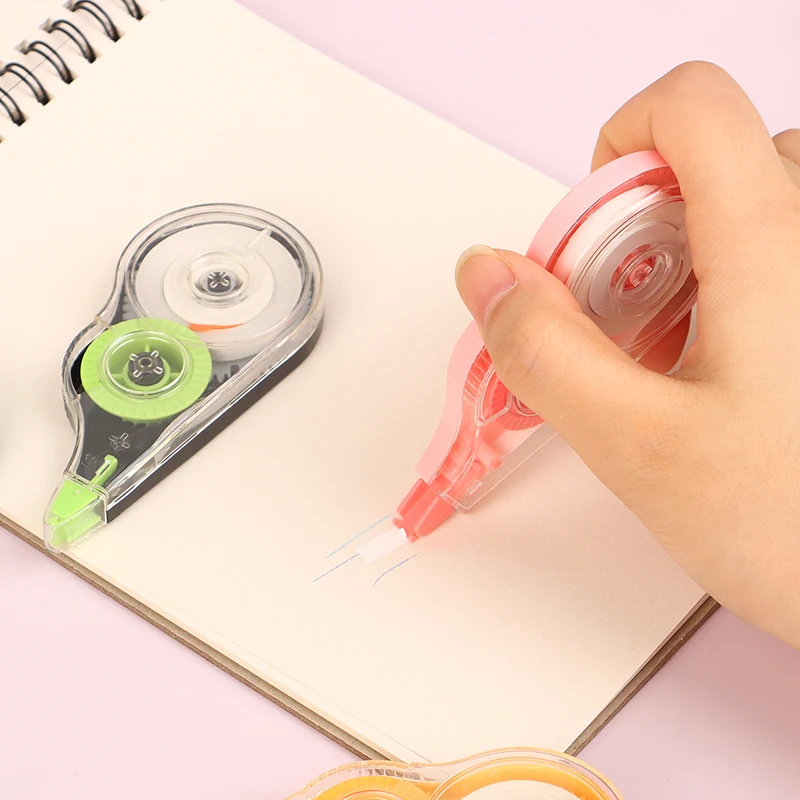 6pcs/set Capacity Ribbon Correction Express Privacy Protection Belt Real Office Stationery Student Stationery School Stat