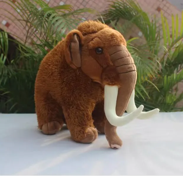 TAMMYFLYFLY Lifelike Woolly Mammoth Plush,13