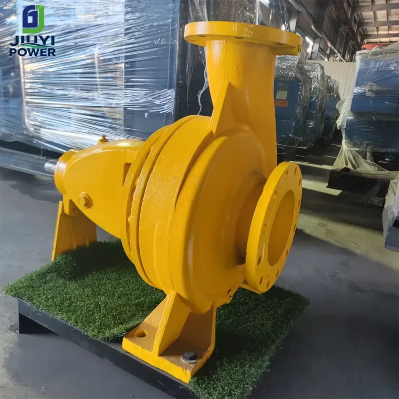 6 Inch Electric Cast Iron End Suction Water Pump High Pressure Centrifugal Sump Diesel Pump for Clean Water OEM Customizable