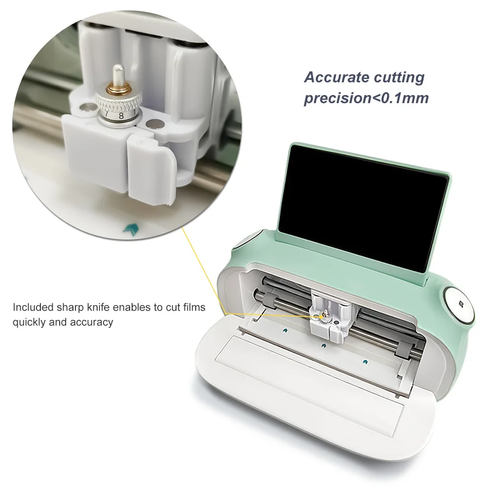 Picture 4: Cutting Plotter Carton Unlocking Hydrogel Tpu Film Screen Protector Cutting Machine