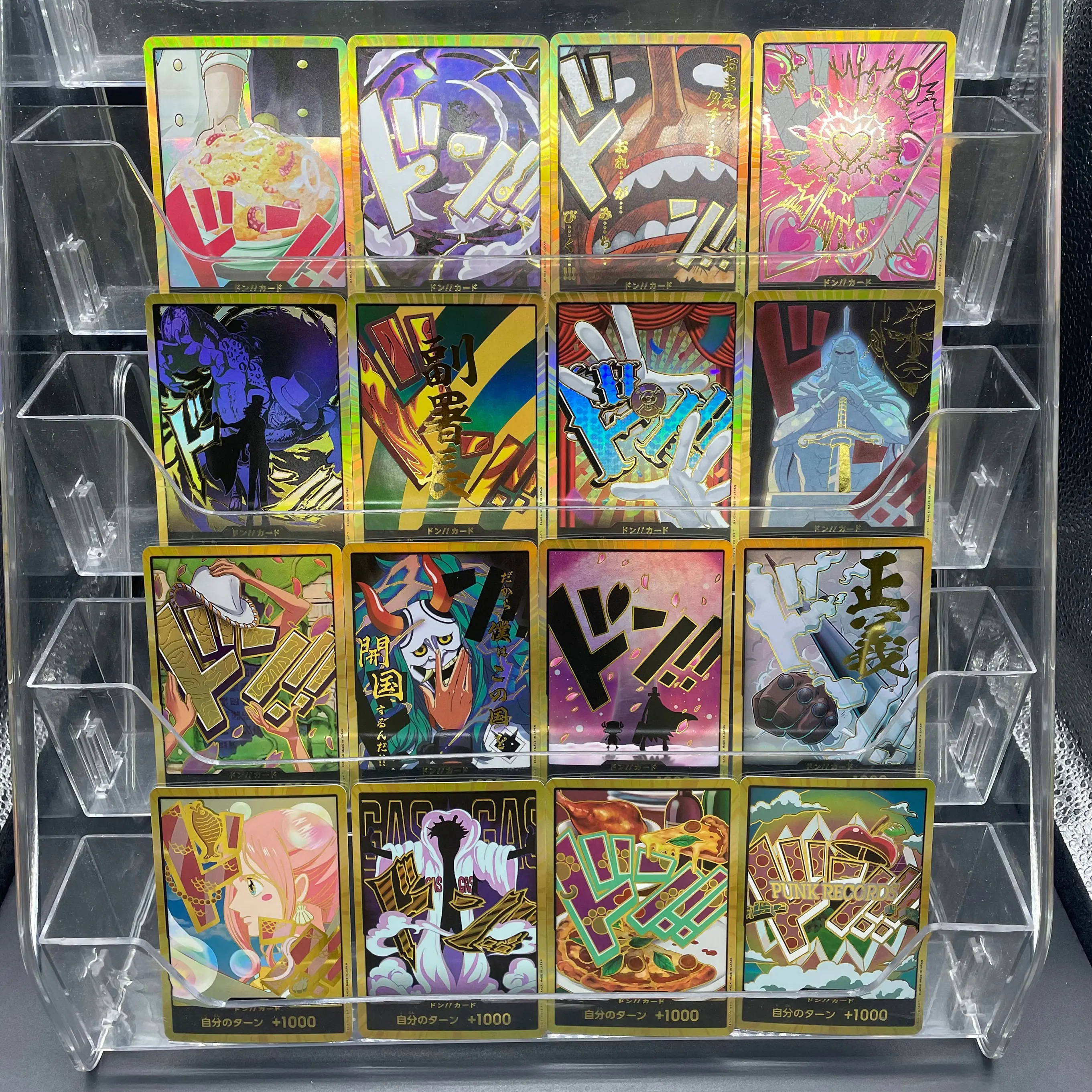 

30 шт./компл. DIY OPCG PRB-02 коллекционная карточная игра Золотая коробка DON Card Monkey D. Luffy Kozuki японская версия позолоченная коллекционная карта