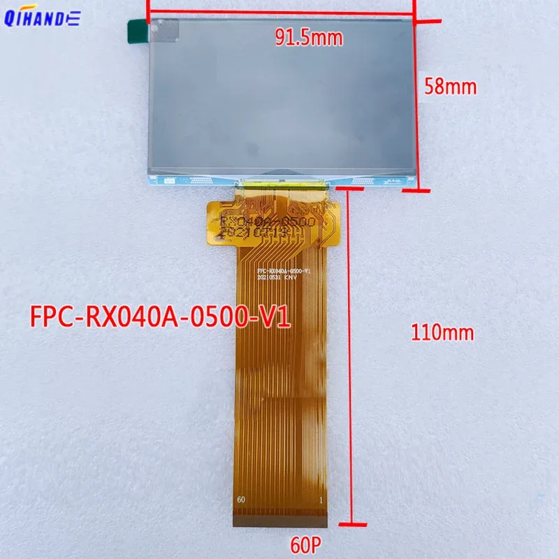 FPC-QY50015FOG-00-B HX69 layar Display LCD FPC-RX040A-0500-V1 FPC-RX058B-1500-V0 Diy