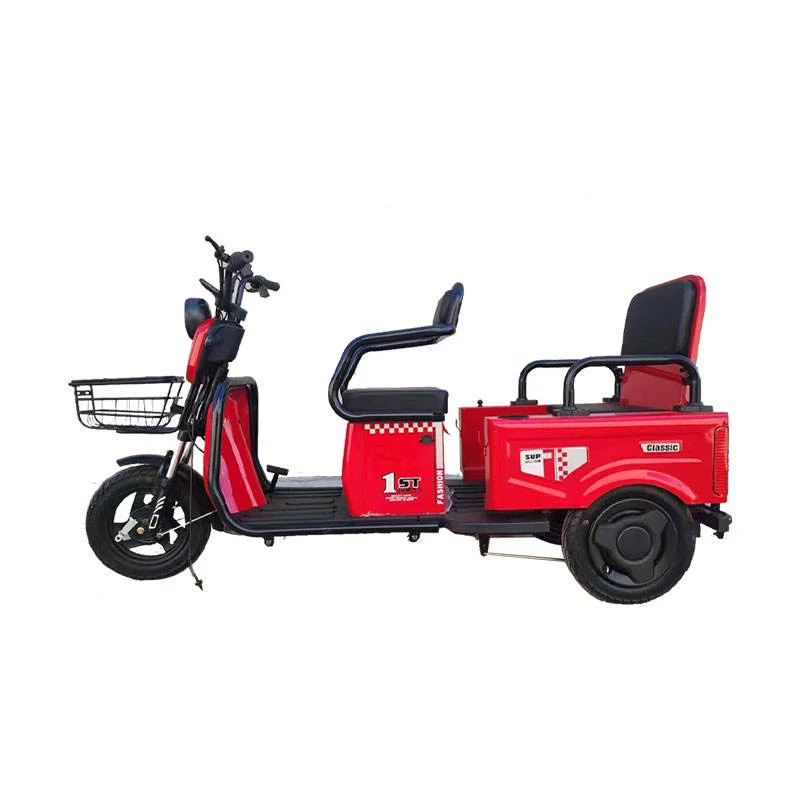 New 600W Electric Tricycle 48V20Ah Lead Acid Integrated Battery Steel Frame 3 Speed 35KPH 50km Range