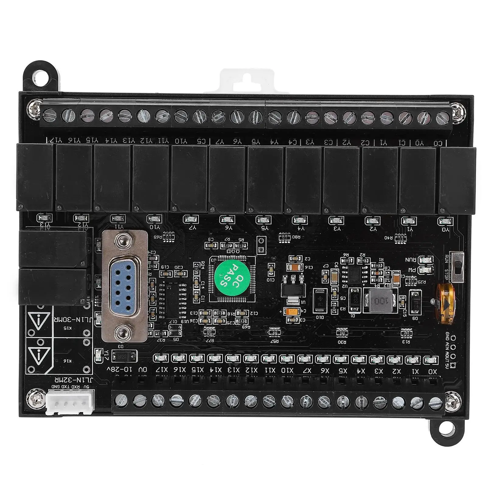 

Programmable Logic Controller Delay Relay Module FX1N-30MR DC10-28V PLC Control Board Analog Input