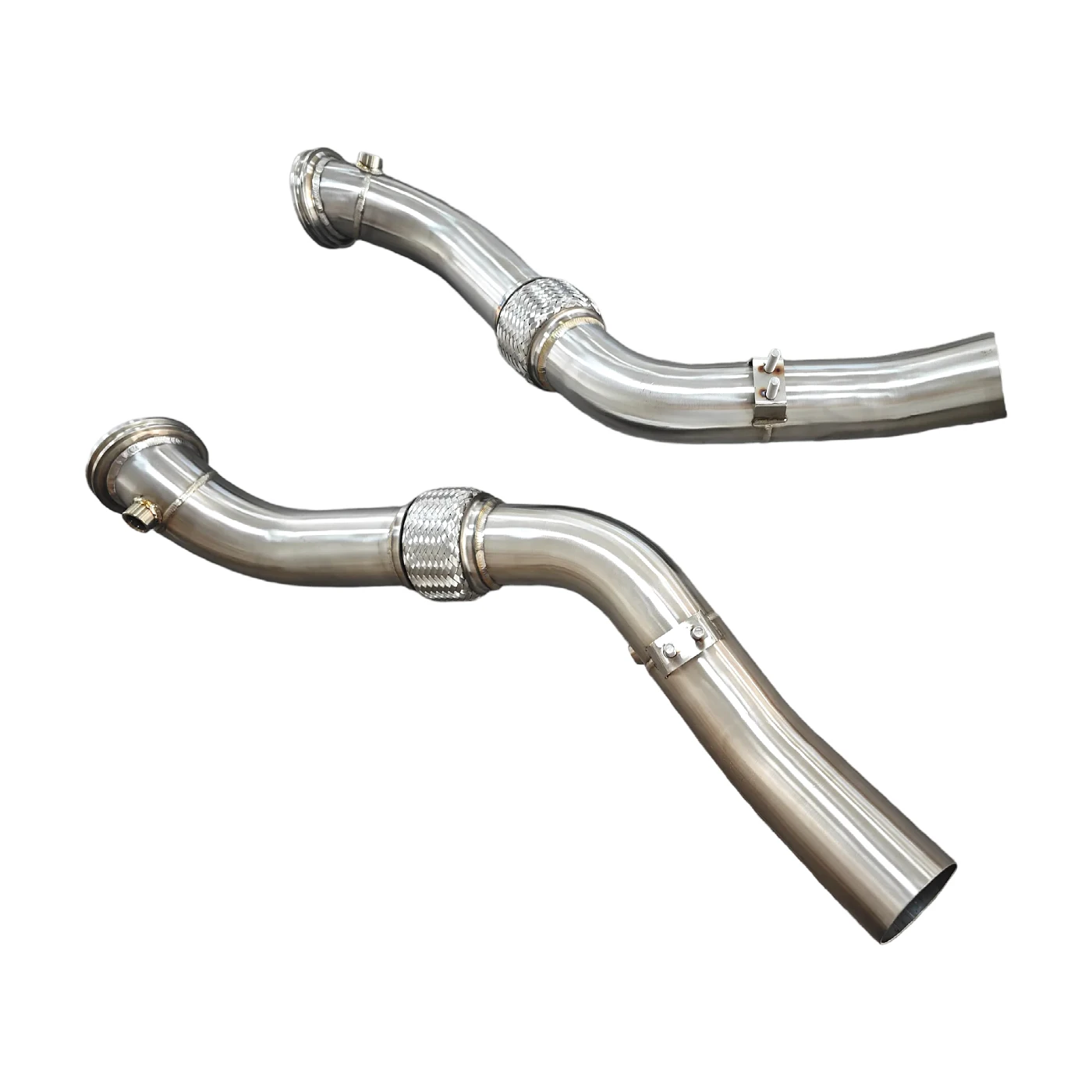 أنبوب سفلي من الفولاذ المقاوم للصدأ لأنبوب السباق Maserati Ghibli V6 3.0T