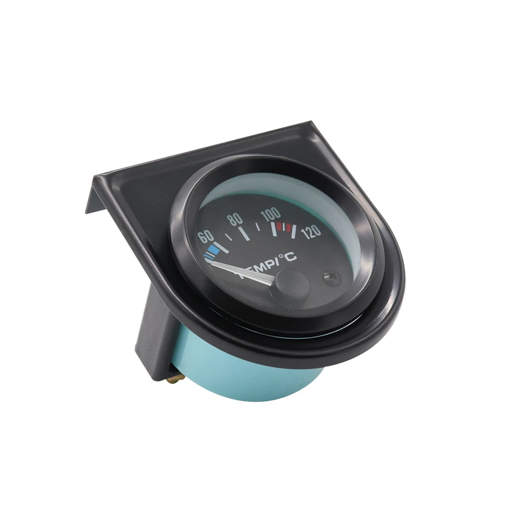 

52mm Digital Car Water Temp Gauge LED White Light Water Tank Level Indicator 12V Water Temp Celsius Gauge with Water Temp Sensor