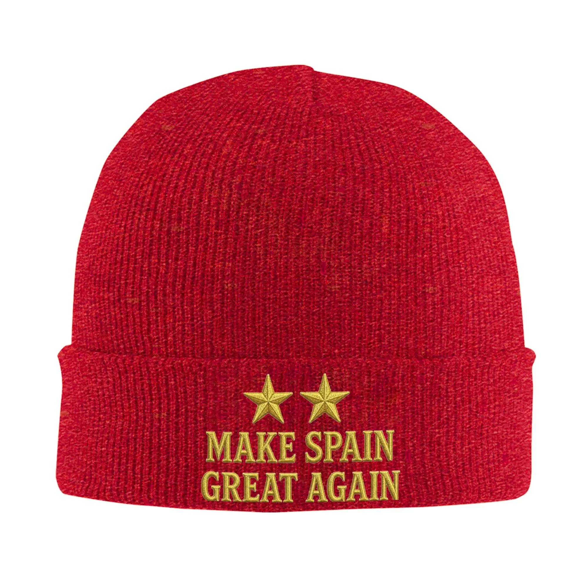 Make Spain Great Again Knitted Caps Women's Men's Beanies Autumn Winter Hat  Casual Cap