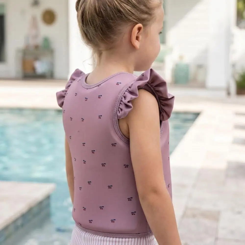 Nicht abfallende Kinder-Schwimmweste, verstellbare, stabile Baby-Schwimmweste, Cartoon Anti-Rollover, aufblasungsfreie Schwimmweste – Detail 5