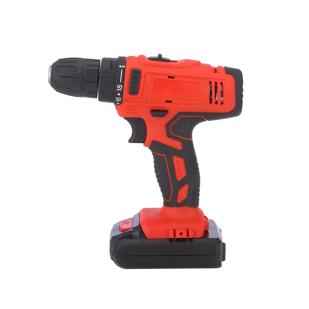 2021 China facotry 21V Li-ion Battery Professinal Cordless Drill driver drill impact with automatic chain nail gun