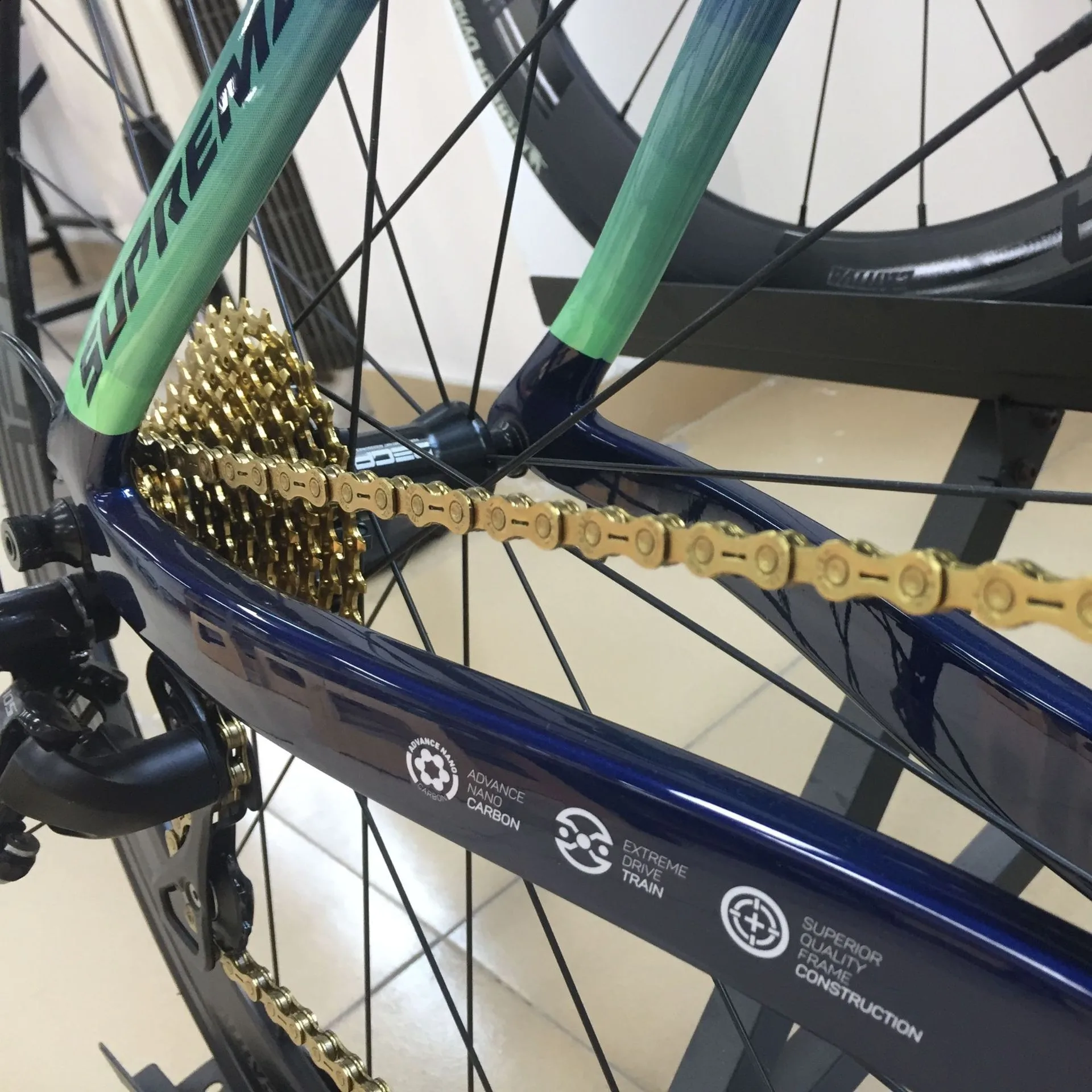RACEWORK Rennrad 11-Gang-Kassette 28/32/34T Fahrrad 12S Freilauf Gold Silber Regenbogen Schwungrad für Shimano 105 R7000 R8000 – Detail 2