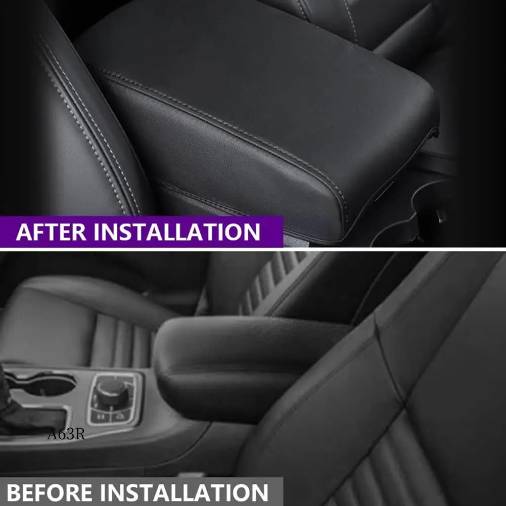 

AR-Car Center Console Armrest Cover Armrest Cushion Pad For Jeep Grand Cherokee 2011- 2021
