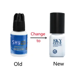 0,5 s trockenen zeit Mächtigsten Schnellste Korea Sky Kleber RA01 für Wimpern Extensions MSDS Kleber 5ml Rote Kappe