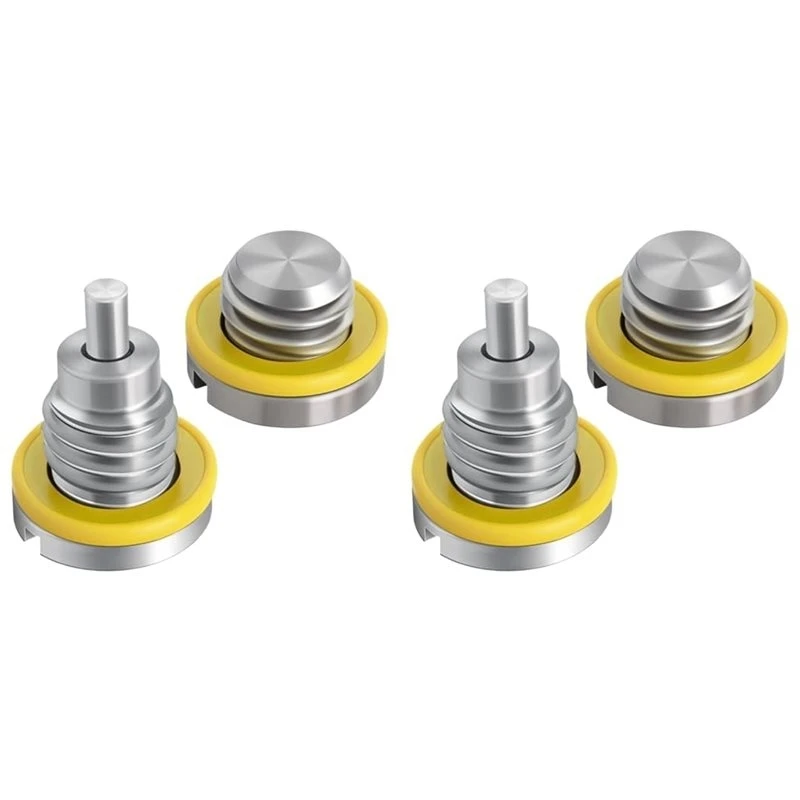 2X Lower Unit Drain Plug For Mercury Mercruiser Outboard Engine Gear Case All O/Bs With Magnetic And Non-Magnetic Screw-N25R