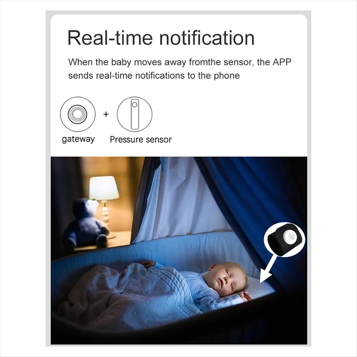 Capteur de pression Intelligent A40I Tuya, pour détection ZigBee, liaison de scène d'automatisation 400mm