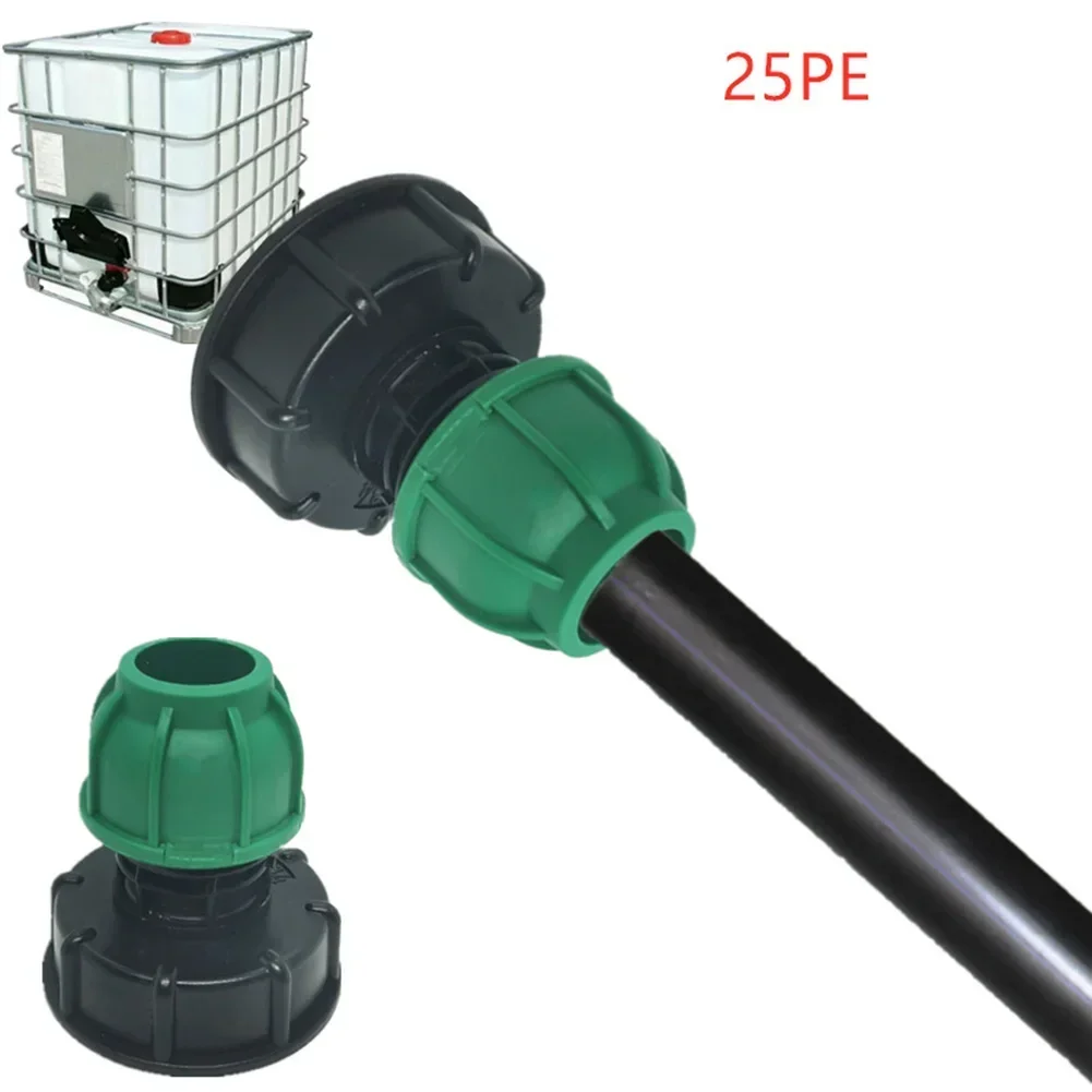 Garden Watering System Ibc Tank To Mdpe Outlet Kit With Extender (s60x6)to Bring Mdpe Out From The Tank Garden Buildings