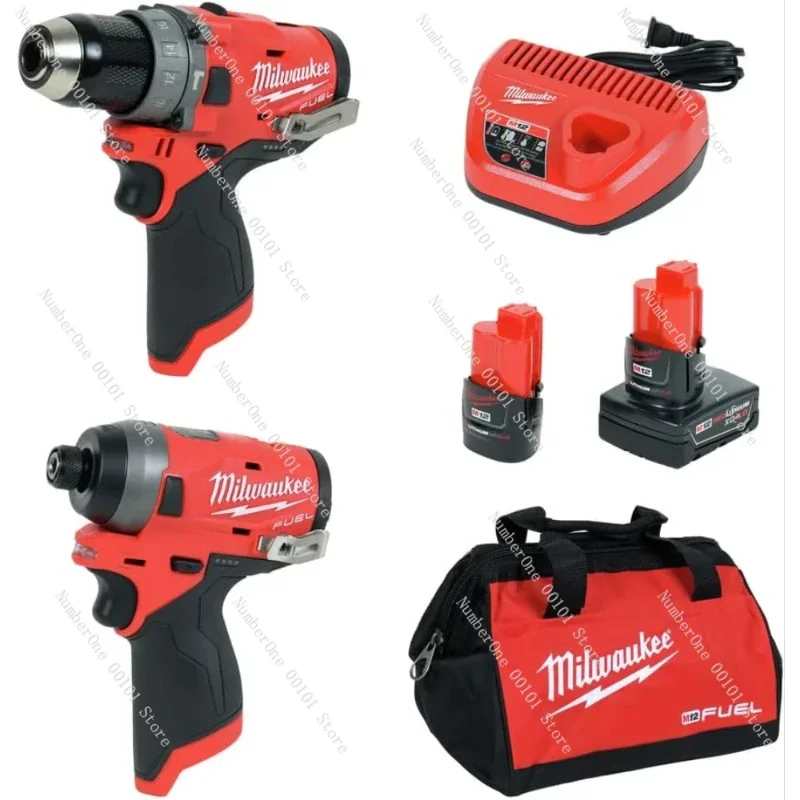 Milwaukee Electric Tools 2598-22 M12 Fuel 2 Pc Kit- 1/2