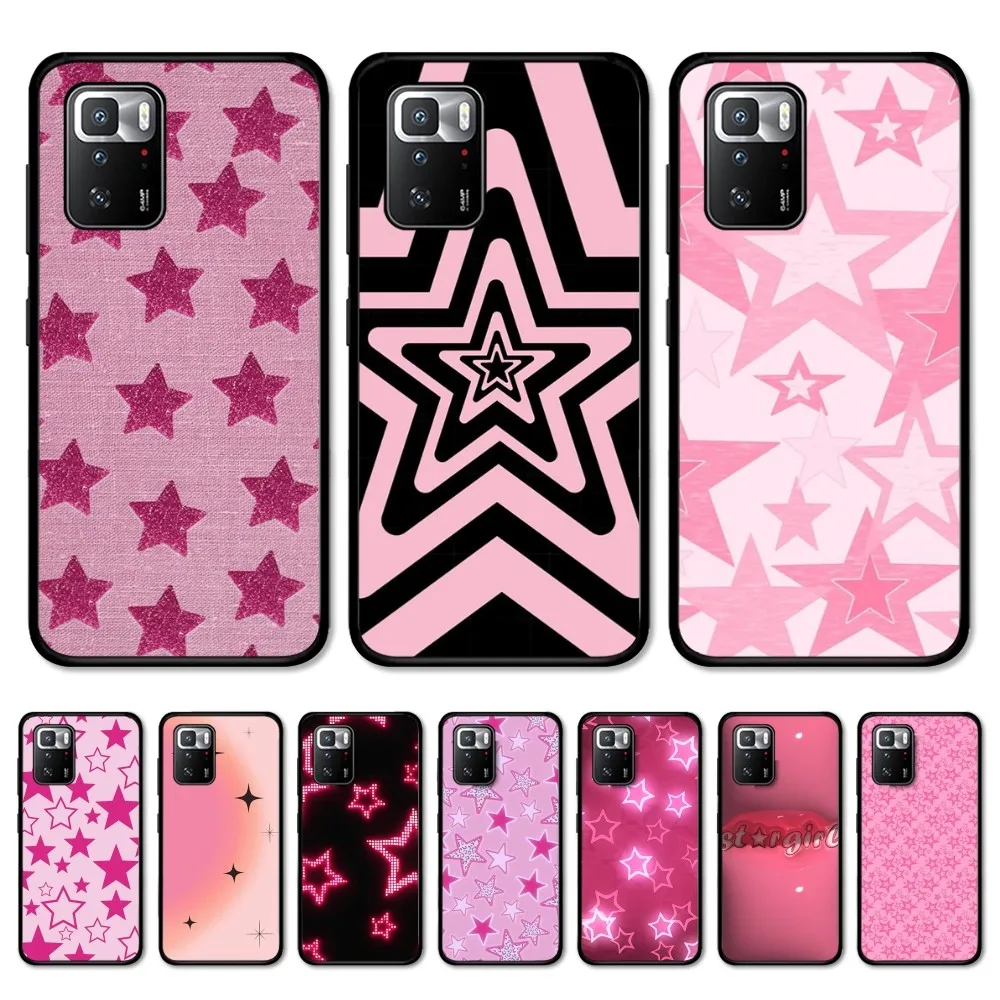 Star girl pink   Phone Case For Redmi Note 4 X 5 A 6 7 8 T 9 9S 10 11 11S 11Epro Poco M3 pro