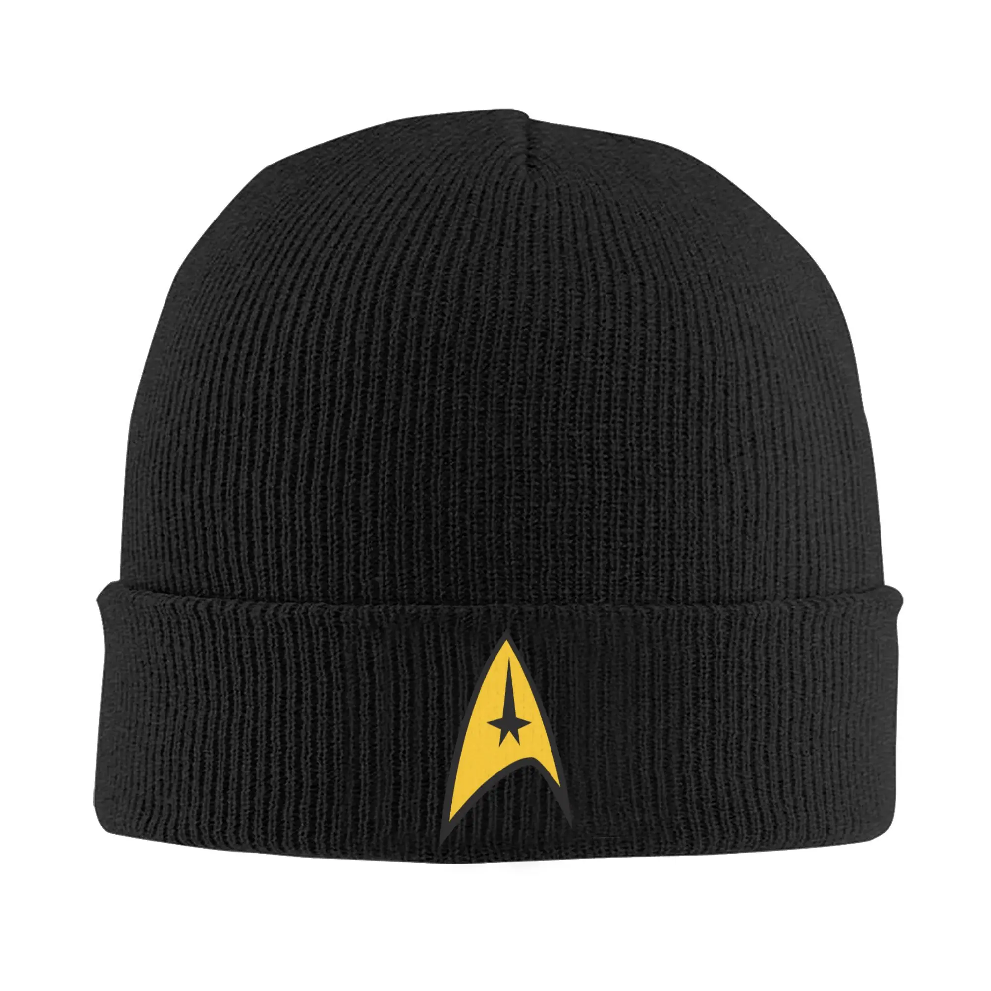 Custom Treks-Star Film Sign Bonnet Hats  Fashion Knitting Hat For Women Men Winter Warm  Skullies Beanies Caps