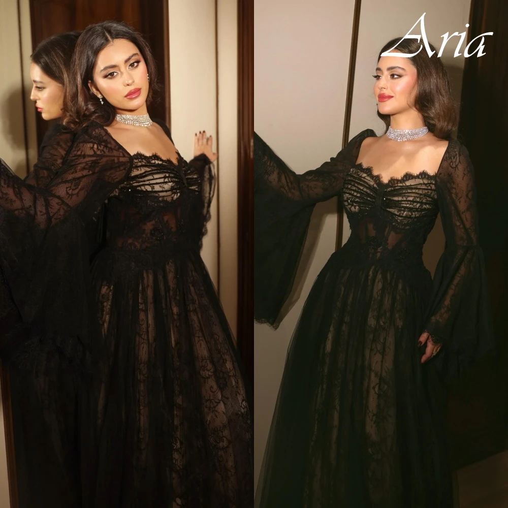 تخصيص بسيط ساحة طوق كاب كم طويل الأكمام مساء اللباس جودة عالية الدانتيل فساتين السهرة حزب أثواب حساسة