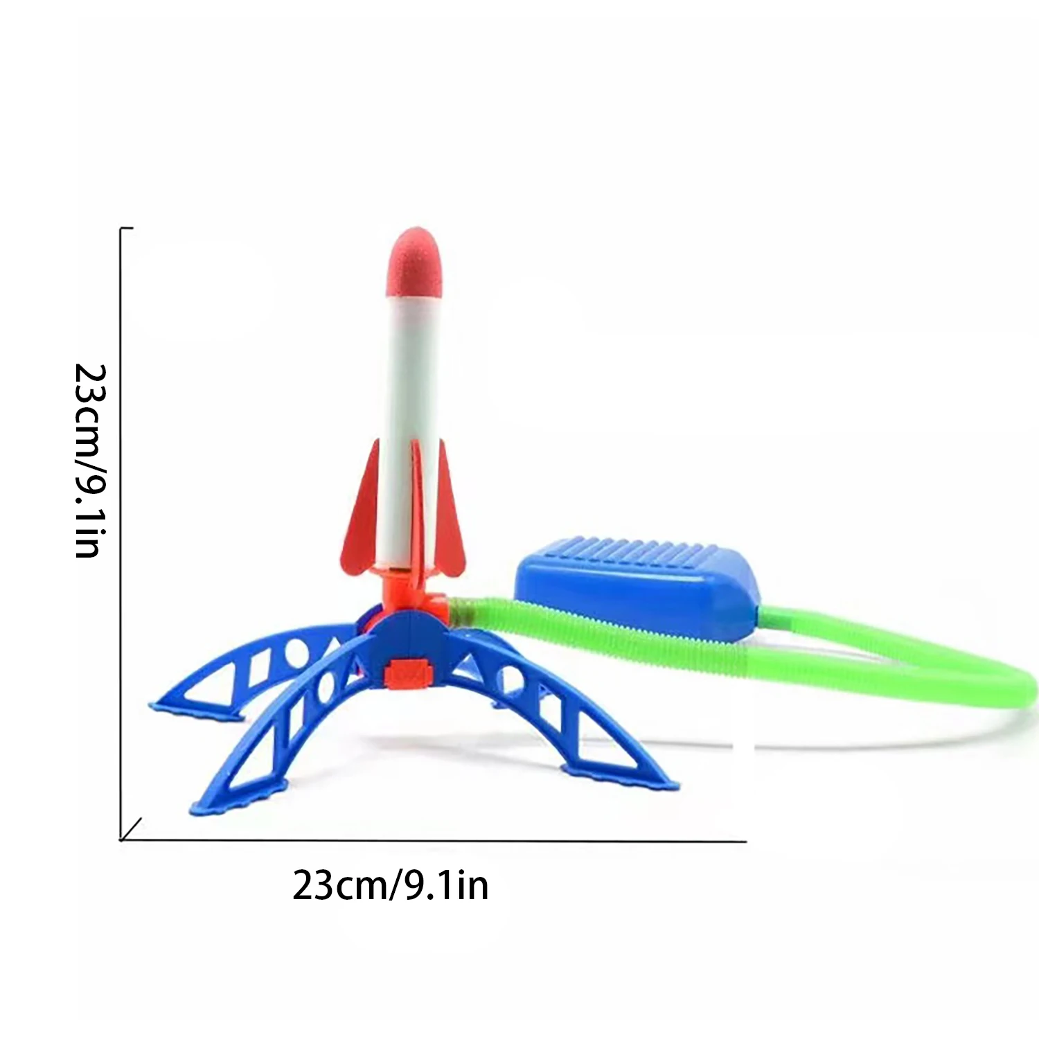 Children's Foot Stepping Soaring Rocket, Indoor and Outdoor Novel Interactive Toys, Foot Stepping Launcher Flying Toy